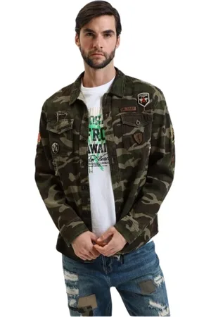 GIANNI LUPO Hombre, Chaquetas, Verde, Talla: XL