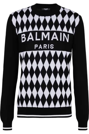Balmain Hombre, Jerseys, Negro, Talla: L