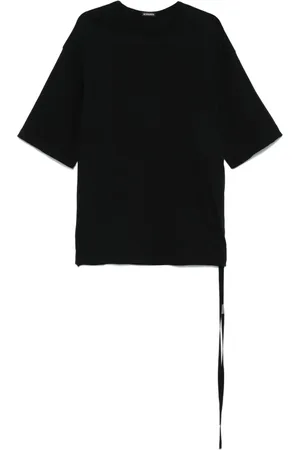 ANN DEMEULEMEESTER Mujer, Camisetas, Negro, Talla: M