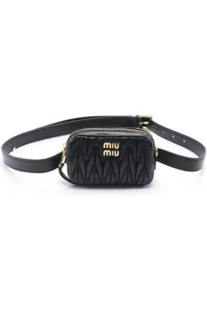 Miu Miu Mujer, De segunda mano, Negro, Talla: ONE Size