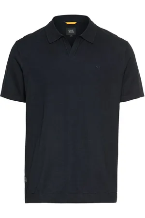 Camel Active Hombre, Camisetas, Azul, Talla: 2XL