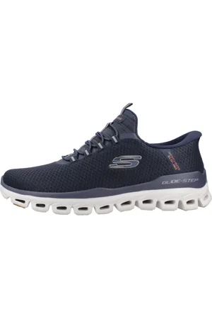 Skechers Hombre, Zapatos, Azul, Talla: 44 EU