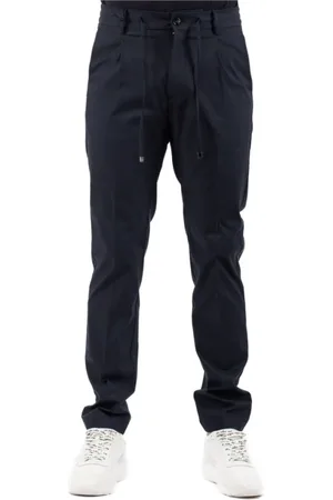 Berwich Hombre, Pantalones, Azul, Talla: S