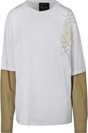 SOUVENIR Mujer, Camisetas, Blanco, Talla: S