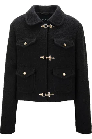 FAY Mujer, Chaquetas, Negro, Talla: L