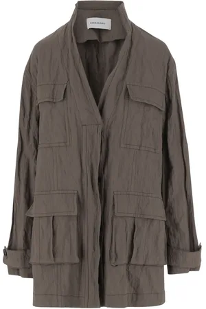 Salvatore Ferragamo Mujer, Chaquetas, Marrón, Talla: S