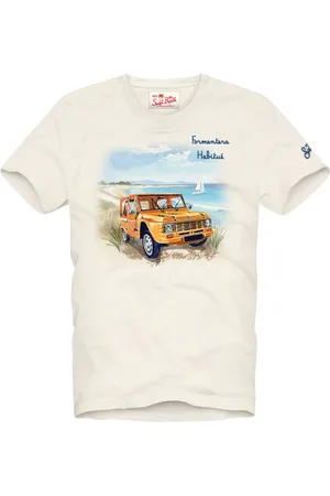 MC2 SAINT BARTH Hombre, Camisetas, Blanco, Talla: S