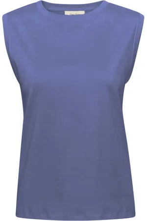 Part Two Mujer, Camisetas, Azul, Talla: M
