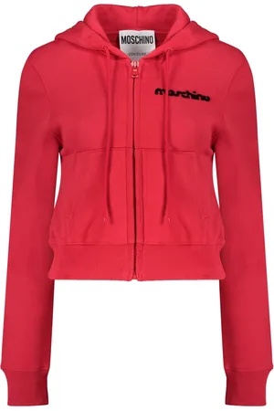 Moschino Mujer, Sudaderas, Rojo, Talla: S