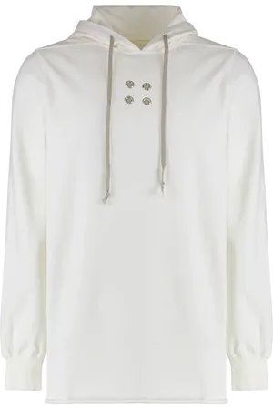 Rick Owens Hombre, Sudaderas, Blanco, Talla: S