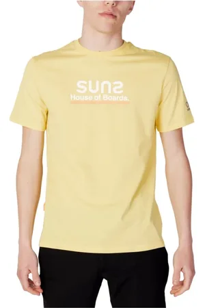 sunseeker Hombre, Camisetas, Amarillo, Talla: L