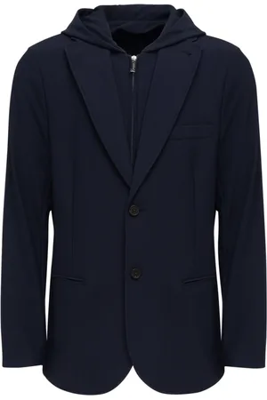 Emporio Armani Hombre, Chaquetas, Azul, Talla: XL