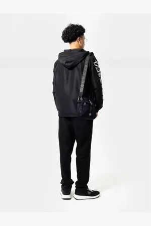 XPLCT Studios Hombre, Chaquetas, Negro, Talla: L
