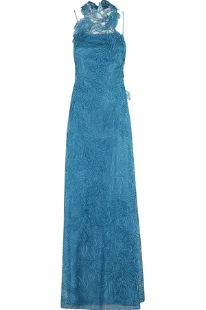 Alberta Ferretti Mujer, Vestidos, Azul, Talla: XS