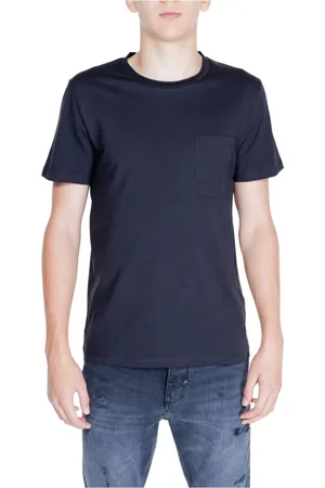Peuterey Hombre, Camisetas, Azul, Talla: 2XL