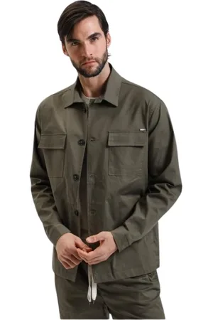 GIANNI LUPO Hombre, Chaquetas, Verde, Talla: L