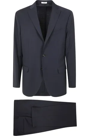 Boglioli Hombre, Trajes, Azul, Talla: XL