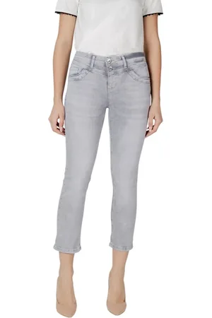 Street one Mujer, Vaqueros, Gris, Talla: W27 L26
