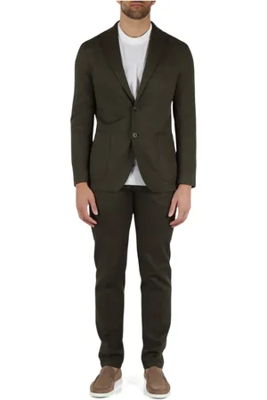Boglioli Hombre, Trajes, Negro, Talla: XL