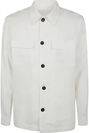 MICHAEL COAL Hombre, Chaquetas, Blanco, Talla: L