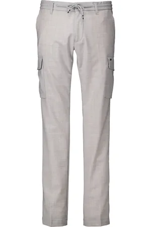 Masons Hombre, Pantalones, Gris, Talla: XL