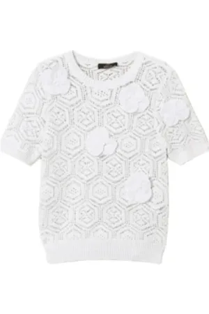 Twin-Set Mujer, Jerseys, Blanco, Talla: L