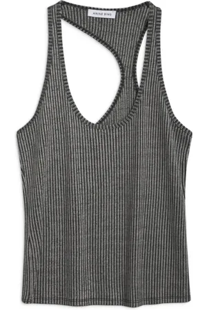 ANINE BING Mujer, Camisetas, Gris, Talla: M