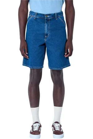 Carhartt Hombre, Pantalones cortos, Azul, Talla: W30