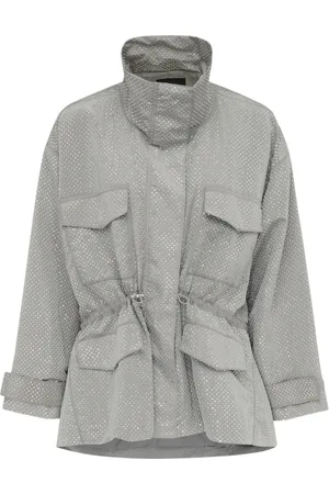Pinko Mujer, Chaquetas, Gris, Talla: S
