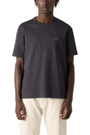 Calvin Klein Hombre, Camisetas, Gris, Talla: L