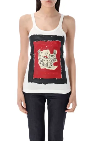 Marni Mujer, Camisetas, Blanco, Talla: S