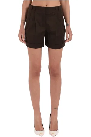 Max Mara Mujer, Pantalones cortos, Marrón, Talla: S