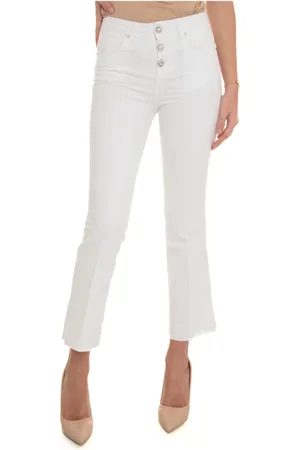 Liu Jo Mujer, Vaqueros, Blanco, Talla: W31