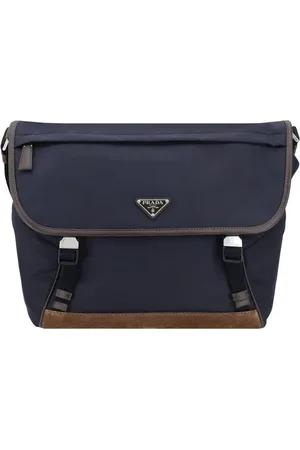 Prada Hombre, Bolsos, Azul, Talla: ONE Size