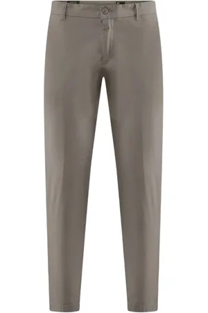 Bomboogie Hombre, Pantalones, Gris, Talla: W33