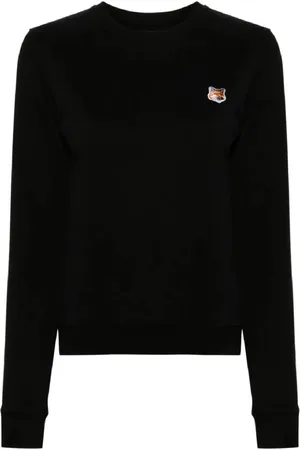 Maison Kitsuné Mujer, Sudaderas, Negro, Talla: M