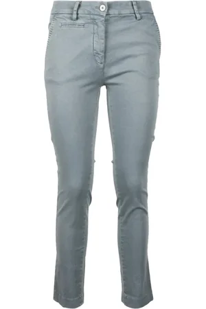 Masons Mujer, Pantalones, Gris, Talla: 2XS