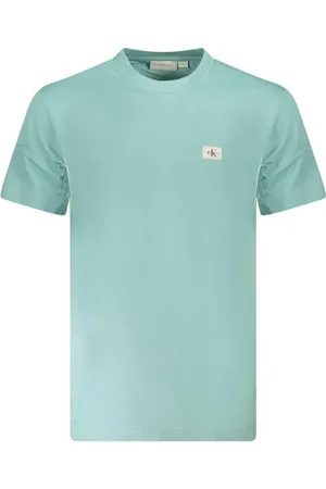 Calvin Klein Hombre, Camisetas, Azul, Talla: S