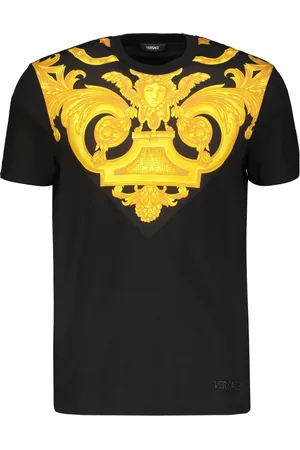 VERSACE Hombre, Camisetas, Negro, Talla: 3XL