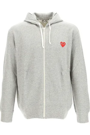 Comme des Garçons Hombre, Sudaderas, Gris, Talla: M
