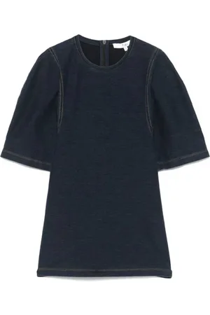 tibi Mujer, Camisetas, Azul, Talla: S