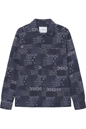 Samsøe Samsøe Hombre, Camisas, Azul, Talla: L