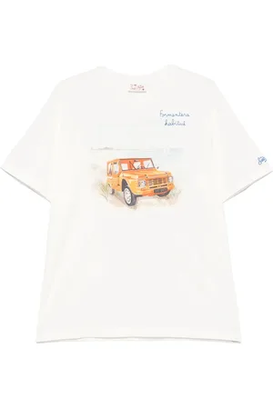 MC2 SAINT BARTH Hombre, Camisetas, Blanco, Talla: M