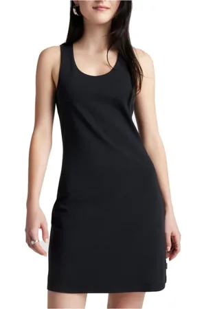 Converse Mujer, Vestidos, Negro, Talla: S