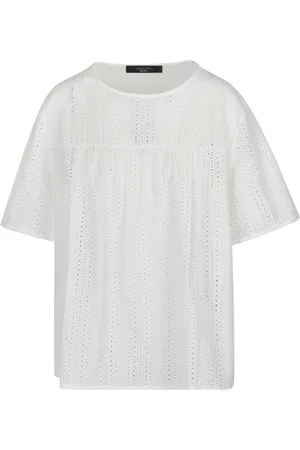 Max Mara Mujer, Camisetas, Blanco, Talla: S