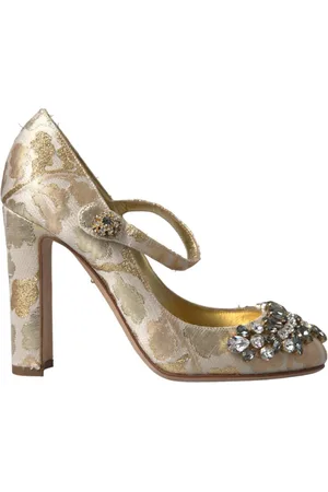 Dolce & Gabbana Mujer, Zapatos, Amarillo, Talla: 39 EU