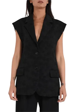 Msgm Mujer, Chaquetas, Negro, Talla: M