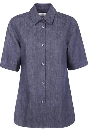 STUDIO NICHOLSON Mujer, Blusas y Camisas, Azul, Talla: 2XS