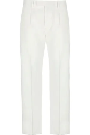 Ermenegildo Zegna Hombre, Pantalones, Blanco, Talla: M