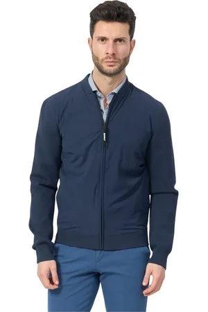 ECOALF Hombre, Chaquetas, Azul, Talla: M